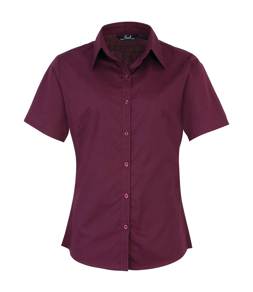 Premier ladies short sleeve shirt