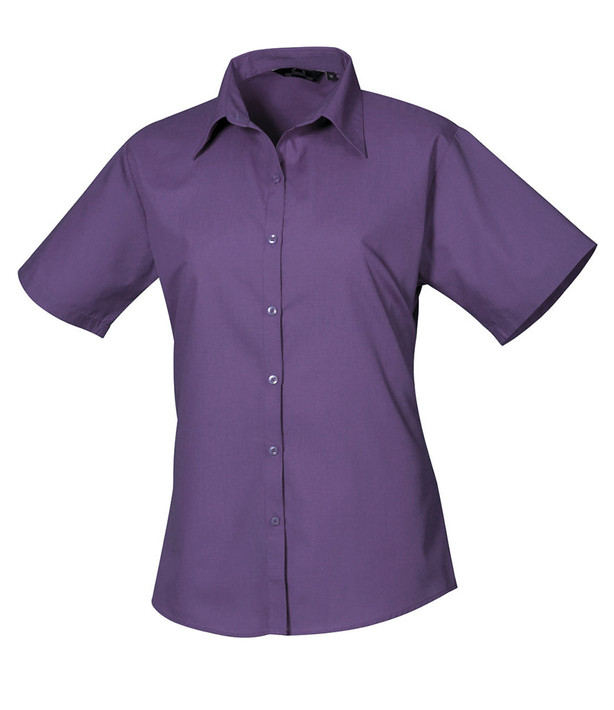 Premier ladies short sleeve shirt